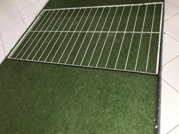 GRADE FERRO 2 Grade de Proteção em Ferro Branco 1.98m x 1.15