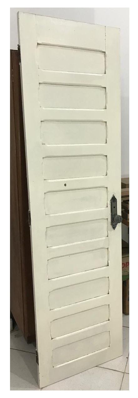 PORTA MADEIRA 13 Porta Maciça em Madeira de Lei Angelim Branca